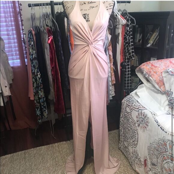 Lovers + Friends Satin Gown. Size 0. NWT. - Picture 6 of 7